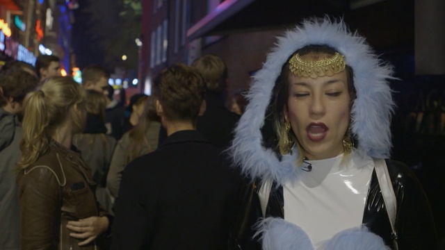 Video Reference N1: event, fashion, girl, fur, product, fun, carnival, night, festival, costume, Person