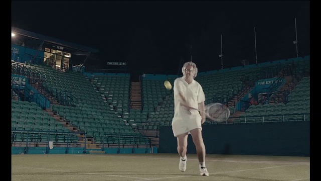 Video Reference N1: Sport venue, Tennis, Soft tennis, Tennis court, Racquet sport, Lady, Snapshot, Arena, Stadium, Fun, Person