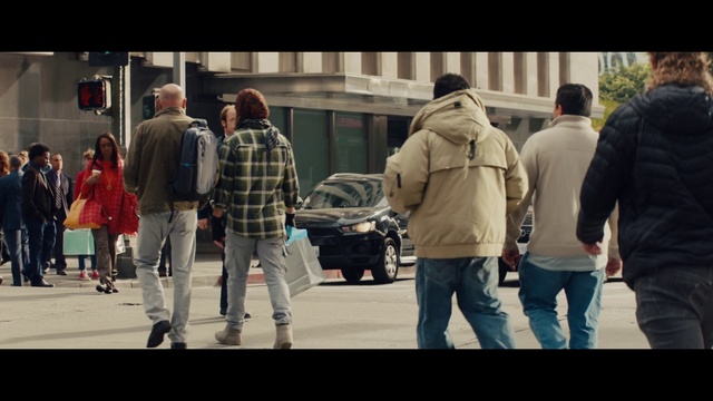 Video Reference N3: People, Pedestrian, Snapshot, Street, Standing, Walking, Urban area, Fashion, Human, Design