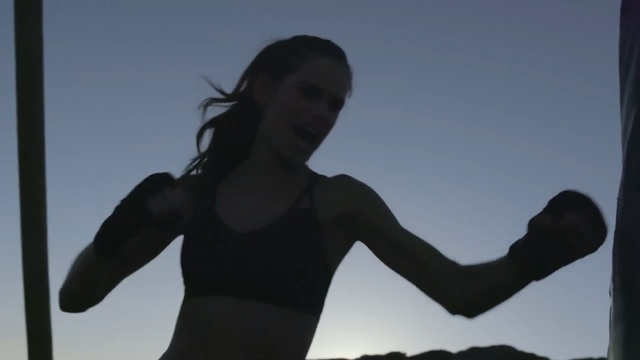 Video Reference N2: shoulder, sky, joint, arm, muscle, girl, human, neck, fun, silhouette