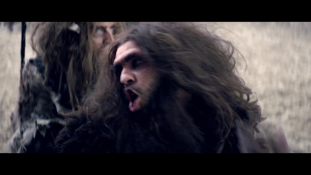 Video Reference N5: Hair, Beard, Fiction, Human, Movie, Darkness, Mouth, Facial hair, Long hair, Photography