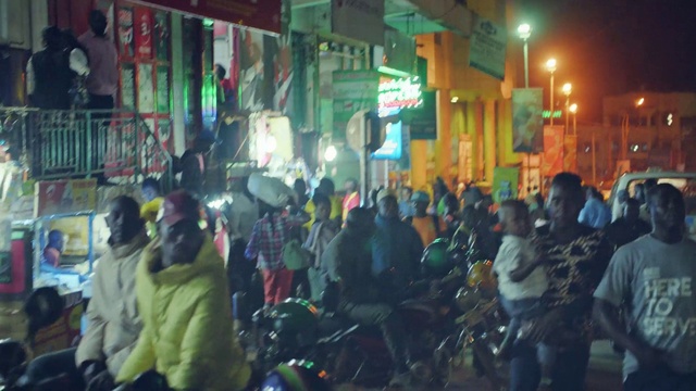 Video Reference N0: People, Crowd, Public space, Event, Night, Street, Bazaar, Pedestrian, City, Market