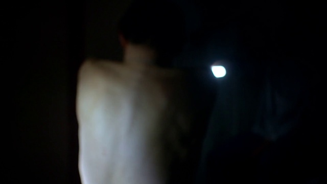 Video Reference N2: Darkness, Black, White, Photograph, Light, Arm, Lighting, Barechested, Shoulder, Night