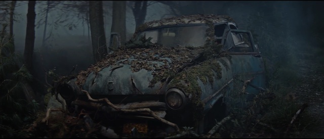 Video Reference N1: motor vehicle, darkness, screenshot, forest, vehicle, tree, computer wallpaper