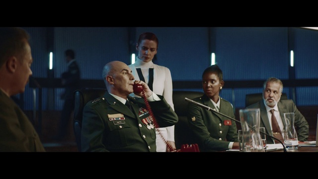 Video Reference N8: Event, Uniform, Military person, Military, Non-commissioned officer, Military officer, Screenshot, Speech, Official, Military uniform