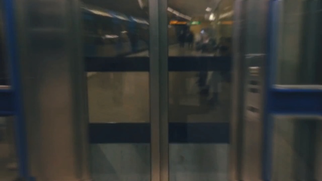 Video Reference N9: blue, glass, public transport, window
