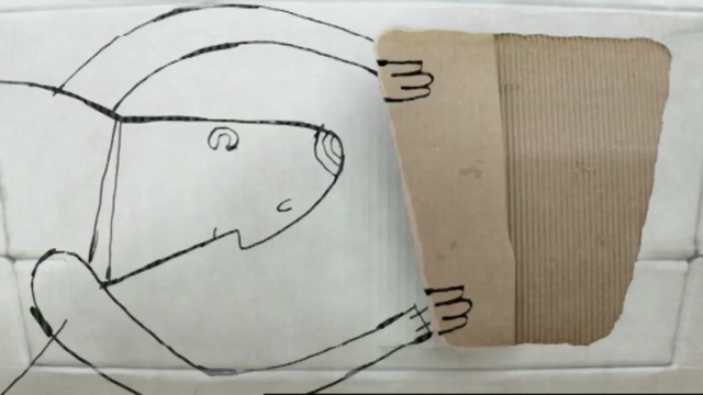 Video Reference N2: face, head, drawing, design, textile, material, line, pattern, sketch, arm