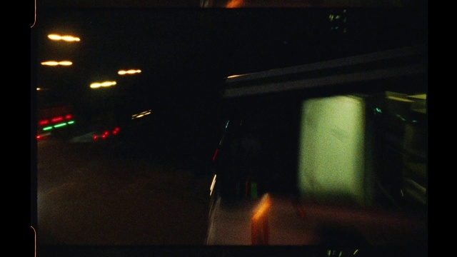 Video Reference N3: Light, Night, Automotive lighting, Darkness, Mode of transport, Lighting, Sky, Infrastructure, Room, Midnight