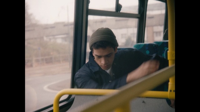 Video Reference N1: Snapshot, Male, Sitting, Photography, Window, Bus, Smile, Glass, Person