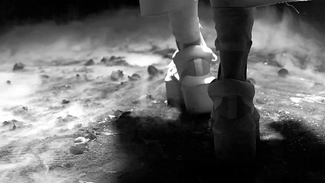 Video Reference N3: Photograph, Black-and-white, Monochrome photography, Leg, Footwear, Monochrome, Atmosphere, Foot, Photography, Sky