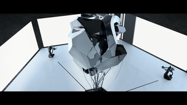 Video Reference N3: automotive design, technology, design, machine, black and white, angle, product, space, font, Person