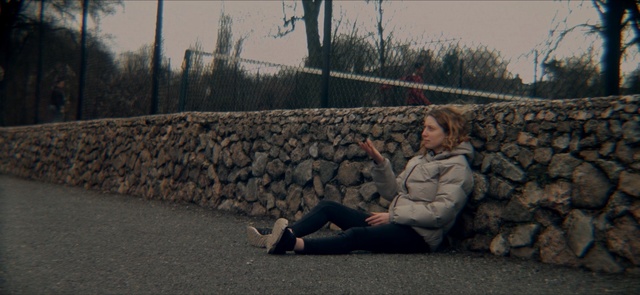 Video Reference N2: tree, wall, sky, photography, rock, road, plant, girl, recreation, evening, Person