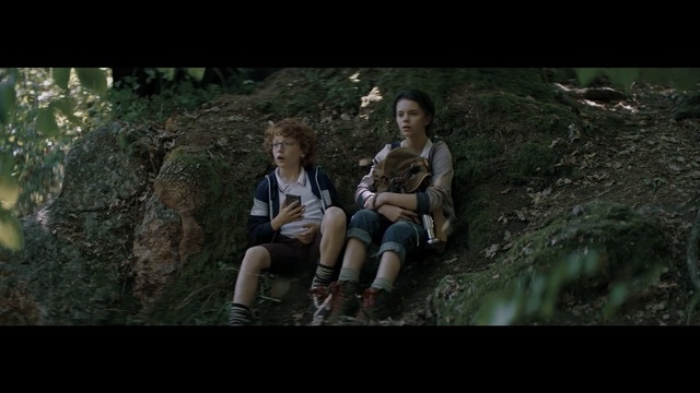 Video Reference N1: kids, kid, nature, green, tree, wilderness, screenshot, forest, darkness, jungle, girl, plant, Person