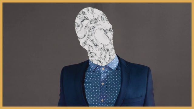 Video Reference N6: Art, Neck, Illustration, Outerwear, Visual arts, Portrait, Person, Necktie, Wearing, Suit, Clothing, Man, Shirt, Jacket, Photo, Yellow, Black, Posing, Dressed, Blue, Dress, White, Text, Tie, Human face, Drawing, Sketch