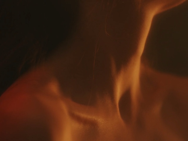 Video Reference N0: Brown, Heat, Orange, Flame, Neck, Close-up, Sky, Mouth, Flesh, Muscle