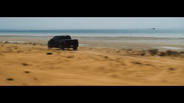 Video Reference N2: Sand, Natural environment, Landscape, Off-roading, Sky, Beach, Vehicle, Sea, Horizon, Ecoregion