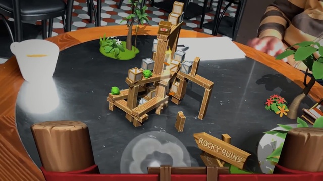 Video Reference N2: Scale model, Games, Table, Toy, Wood, Person