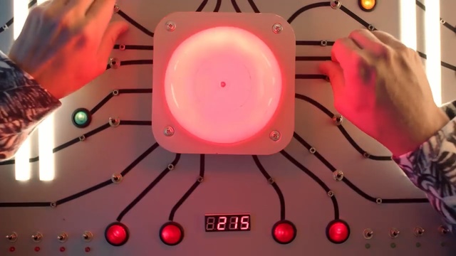 Video Reference N0: Red, Pink, Light, Technology, Magenta, Circle