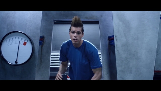 Video Reference N3: blue, snapshot, fun, screenshot, muscle, world, physical fitness, midnight, darkness, Person