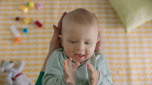 Video Reference N6: Child, Baby, Face, Toddler, Skin, Nose, Cheek, Finger, Ear, Smile, Person, Female