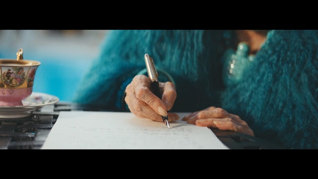 Video Reference N5: Hand, Turquoise, Writing instrument accessory, Finger, Human, Design, Adaptation, Writing, Art