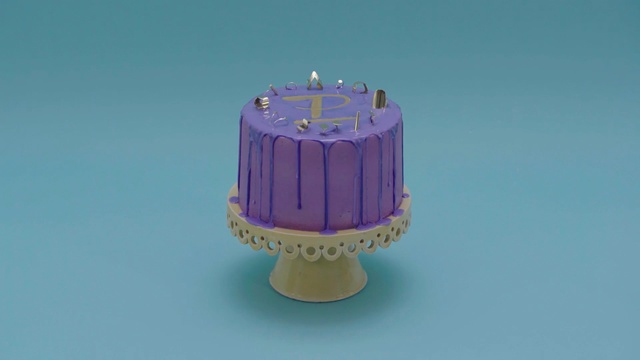 Video Reference N0: purple, cake, icing, buttercream, royal icing, product