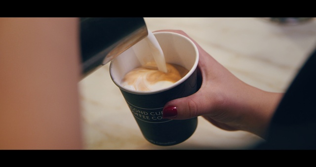 Video Reference N1: Drink, Cup, Coffee, Cortado, Cup, Caffè macchiato, Food, Cappuccino, Espresso, Latte