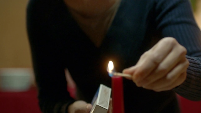 Video Reference N1: Candle, Lighting, Finger, Hand, Flame, Interior design