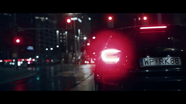 Video Reference N9: Automotive lighting, Red, Light, Lighting, Mode of transport, Darkness, Night, Vehicle, Car, Automotive design