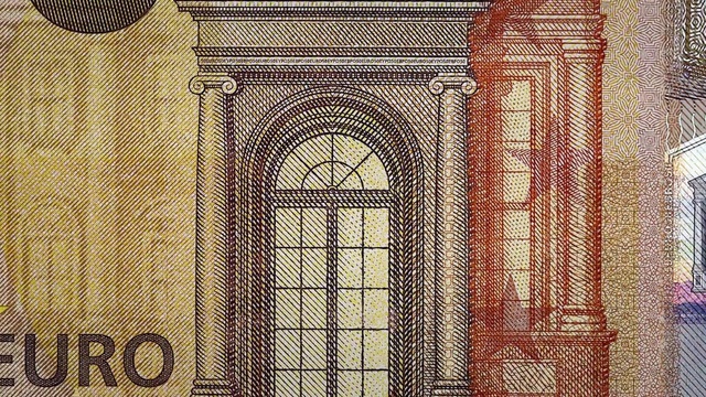 Video Reference N1: Banknote, Architecture, Arch, Paper, Currency, Line, Pattern, Design, Paper product, Money