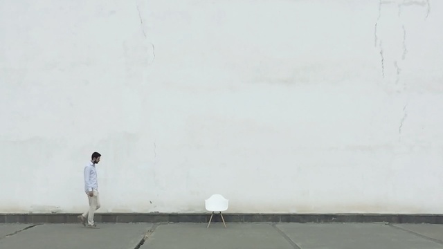 Video Reference N2: White, Photograph, Wall, Standing, Snapshot, Concrete, Photography, Floor