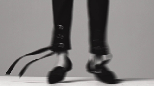 Video Reference N2: Footwear, Leg, Tights, High heels, Shoe, Material property, Thigh, Boot, Ankle, Human leg, Indoor, Table, Sitting, Front, Shoes, Black, White, Feet, Standing, Small, Pair, Cat, Mirror, Close, Desk, Glass, Computer, Wine, Riding, Red, Vase, Man, Black and white, Sports equipment, Joint