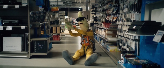 Video Reference N0: Animation, Electronics, Toy, Technology, Retail, Action figure, Fictional character, Machine, Supermarket, Robot