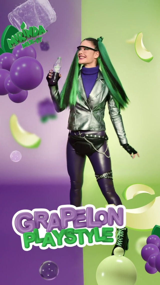 Video Reference N1: Green, Purple, Violet, Event, Fictional character, Graphic design, Costume