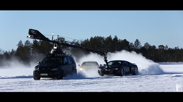 Video Reference N4: Vehicle, Snow, Mode of transport, Car, Drifting, Winter, Compact car