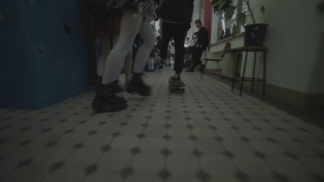 Video Reference N1: Floor, Flooring, Tile, Snapshot, Leg, Room, Fun, Architecture, Photography, Space