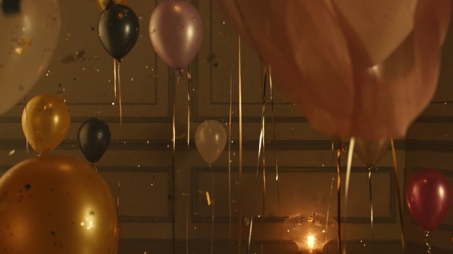 Video Reference N0: Balloon, Lighting, Still life photography, Space, Incandescent light bulb, Metal