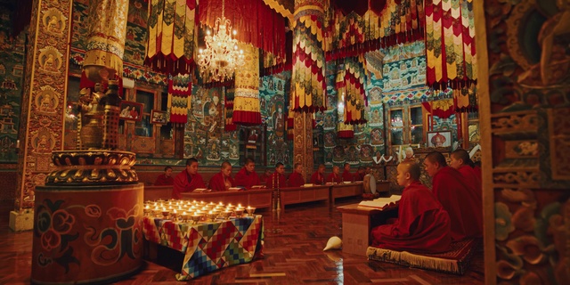 Video Reference N6: Textile, Temple, Monastery, Art, Building, Lama, Interior design