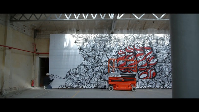 Video Reference N2: Graffiti, Street art, Art, Wall, Modern art, Design, Architecture, Automotive design, Mural, Tree