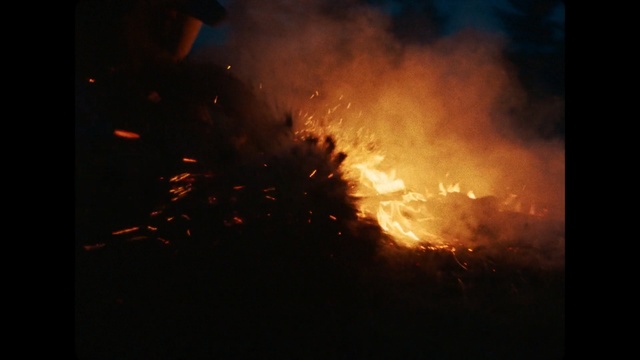 Video Reference N0: Fire, Heat, Flame, Geological phenomenon, Sky, Night, Event, Explosion, Wildfire, Smoke