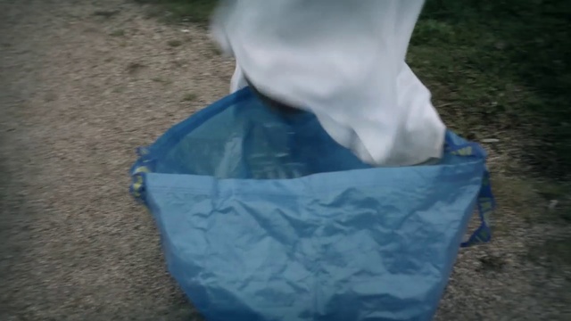 Video Reference N2: Blue, Plastic bag, Plastic, Bag