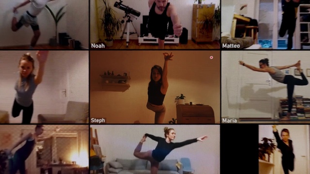 Video Reference N3: Physical fitness, Art, Leg, Performance art, Collage, Dancer, Dance, Performance, Stretching