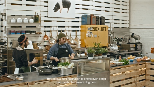 Video Reference N1: Cooking, Room, Food, Building, Cook, Kitchen, Local food, Houseplant, Service, Person