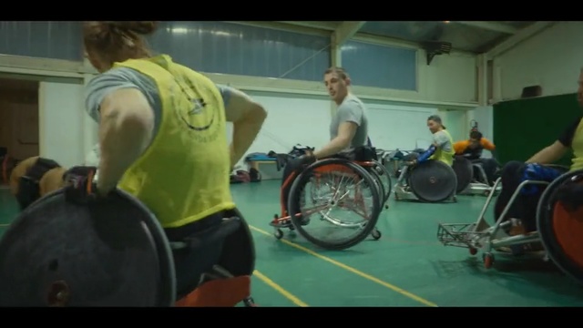 Video Reference N0: Sports, Disabled sports, Wheelchair basketball, Wheelchair sports, Wheelchair, Ball game, Team sport, Basketball, Wheelchair rugby