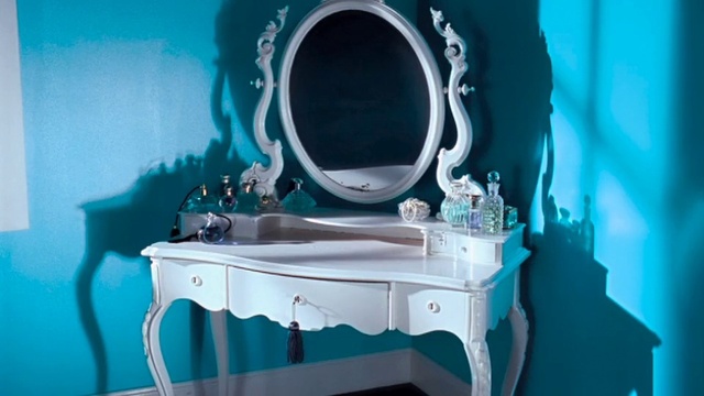 Video Reference N1: Blue, Room, Mirror, Turquoise, Interior design