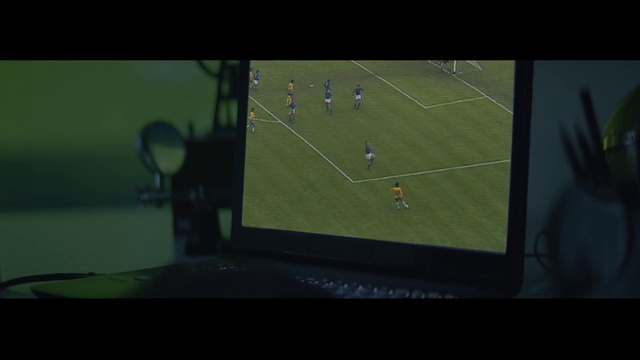 Video Reference N0: Green, Sport venue, Stadium, Technology, Grass, Leaf, Net, Photography, Player, Electronic device