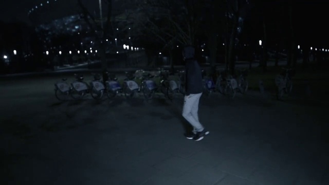 Video Reference N9: Black, Darkness, Light, Atmosphere, Night, Midnight, Photography, Flatland bmx, Performance, Space