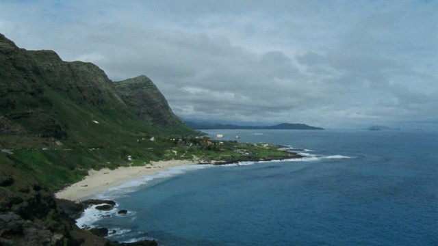 Video Reference N0: coast, coastal and oceanic landforms, headland, promontory, sea, sky, highland, cape, bay, cliff