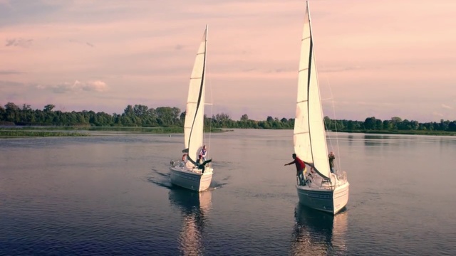 Video Reference N3: Sailing, Vehicle, Sail, Water transportation, Sailboat, Boat, Sailing, Watercraft, Recreation, Calm