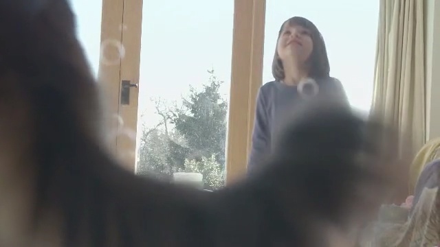 Video Reference N1: girl, sunlight, long hair, window, sky